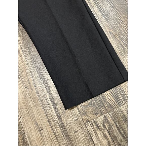Alfred Dunner Pull On Pants Women 12 Petite 12P Elastic Waist Solid Black - Picture 2 of 5